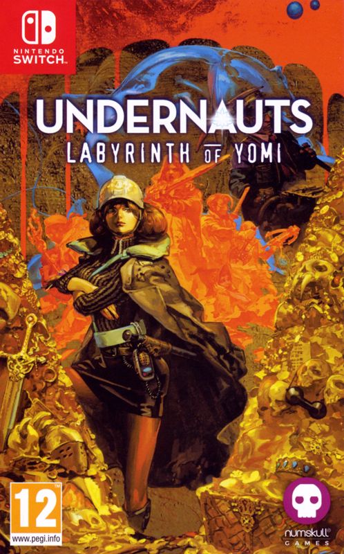 Undernauts: Labyrinth of Yomi box art for Playstation 4